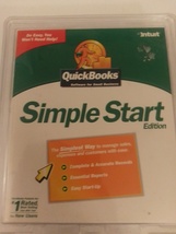 Quickbooks Simple Start 2005 Edition Windows 98 to XP Brand New Factory Sealed  - £62.94 GBP