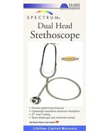 Dual Head STETHOSCOPE Gray binaural acoustic grey MABIS Spectrum 10-426-030 - $42.69 CAD