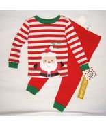 Little Me Holiday Sleepware Two Piece 18 Month Baby Boy Christmas Santa ... - $9.99