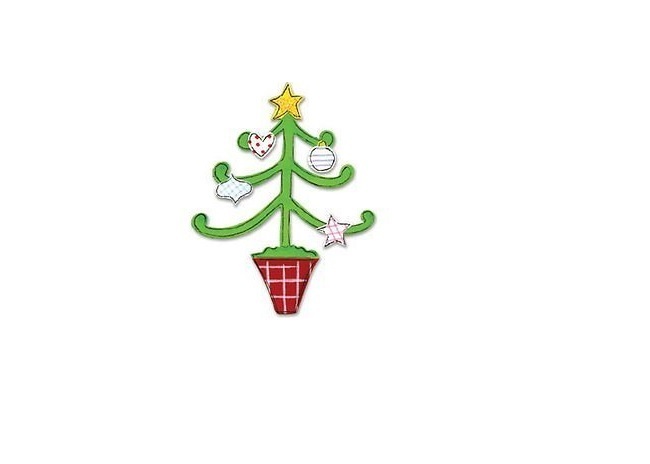 Sizzix Originals Die Christmas Tree With Decorations - $33.97