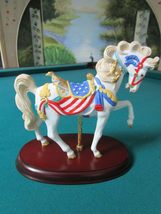 Compatible with Lenox Carousel Horses Pride of America-Carousel Lion-Carousel Un - £85.18 GBP