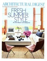 AD Architectural Digest July 2012  Fresh Summer Style At the Beach and Beyond - £6.45 GBP
