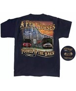 &quot;A Few Horses Tucked in the Barn&quot; Ford Mustang T-Shirt. Awesome! size Me... - $33.94 CAD