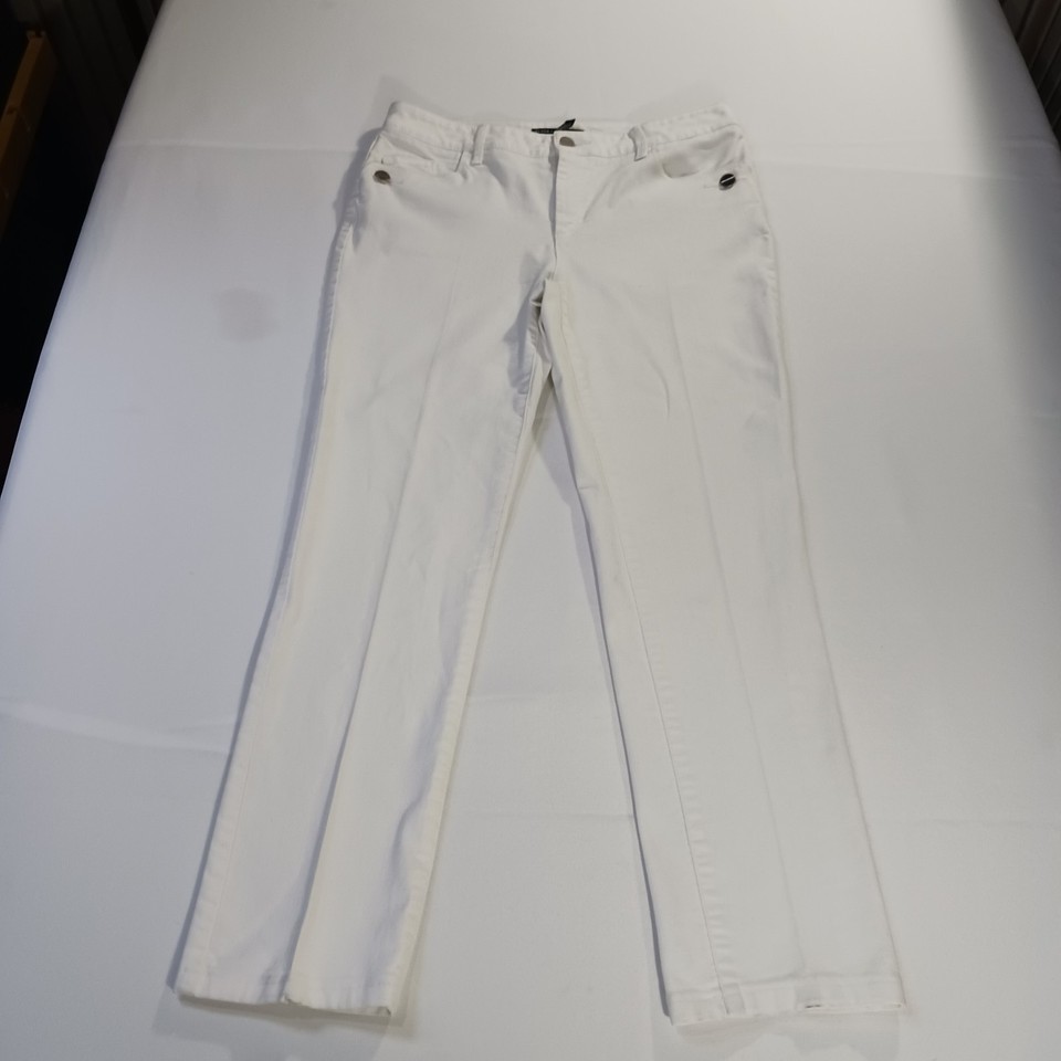 Black Label By Chico's Jeans Women's Cotton Blend No Size Tag Measured (31×28) Item image 15
