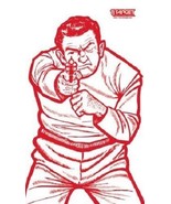 Thug - Red Targets - Printed on Target paper Pack of 50 - £20.00 GBP