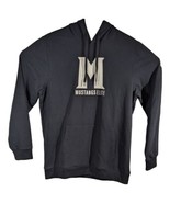 Costa Mesa Mustangs Sweatshirt Hoodie Black Gold Mens Large Asics Elite - $574.55 MXN