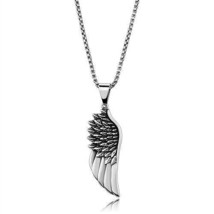 TK2002 - High polished (no plating) Stainless Steel Necklace with No Stone - $655.62 MXN