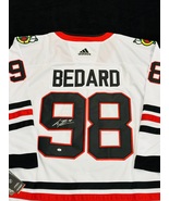 Connor Bedard Signed Chicago Blackhawks Hockey Jersey COA - £597.34 GBP