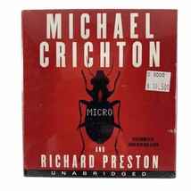 Micro by Michael Crichton and Richard Preston (Compact Disc, Unabridged,... - £8.56 GBP
