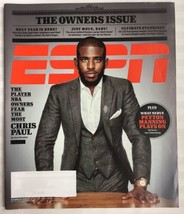 Espn Magazine October 12, 2015 New Ship Free The Owners Issue / Nba Chris Paul - $29.99