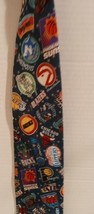 Surrey Tie Necktie NBA Logos Mens  Wallywear Tie Basketball Teams 90s 1994 - $5.79