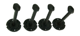 Rustic Cast Iron Antique Nail Wall Hook Set of 4 - $29.65