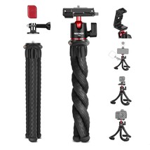 NEEWER Camera Tripod with Remote, Mini Flexible Tripod Stand with Mount Adapter  - £31.46 GBP