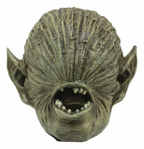 Ghastly Faceless Alien Zombie Skull Statue 6.25&quot;Long Horrific Blind Predator - £23.88 GBP