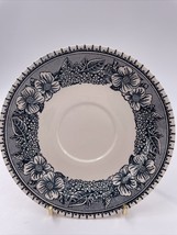 Colonial Heritage Blue by Royal Saucer ONLY Cavalier Blue Design - $5.93