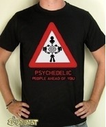 T-shirt uomo cotone Psy People festival maglietta divertente psichedelic... - $20.67 CAD