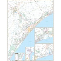 Myrtle Beach, SC Wall Map - $234.63