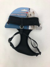 PC 3/8&quot; BLACK COMFORT SOFT PET HARNESS XX SMALL 5-7lbs - $11.99