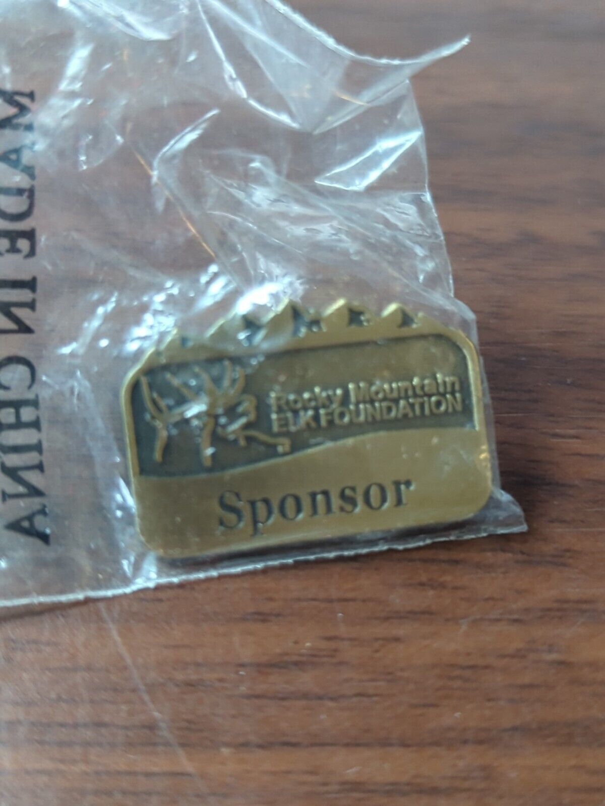 vintage Rocky Mountain Elk Foundation pinback - $5.94