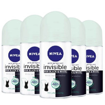 4 x Nivea Invisible Black &amp; White, Women Fresh Deodorant Antiperspirant ... - £31.24 GBP