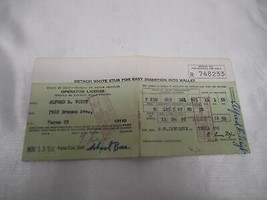 Old Vtg 1958 State Of Ohio Drivers License Operator Alfred E. Voight Identificat - £15.81 GBP