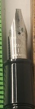 Sheaffer Italic B Fountain Pen Nib Only Silver Tone USA - $19.80
