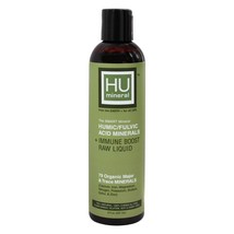 HUmineral Humic/Fulvic Acid Mineral + Immune Boost Raw Liquid, 8 Ounces - £31.93 GBP