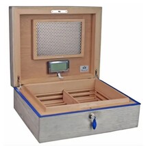 Brizard and Co Bleached Oak Wood Humidor 60 / 70 count Made in USA image 5