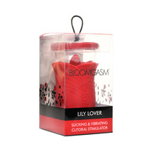 Bloomgasm Lily Lover Sucking &amp; Vibrating Clitoral Stimulator - £56.03 GBP