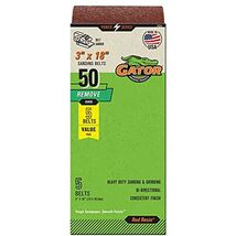 Ali Industries Gator 3&quot; x 18&quot; Red Resin Aluminum Oxide Sanding Belts, 50... - €17,93 EUR