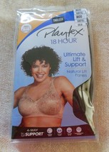 Playtex 18 Hour Ultimate Lift &amp; Support Wirefree Bra  Black 38DD - £21.68 GBP
