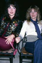 Heart Nancy &amp; Amy Wilson 1980&#39;s Seated Together Off-Stage 24x18 Poster - $23.99