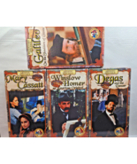 VHS Lot Galileo Mary Cassatt Winslow Homer &amp; Degas Feature Films for Fam... - $377.62 MXN