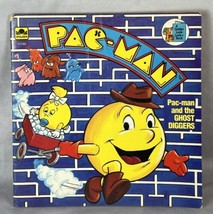 Pac Man And The Ghost Diggers Vintage Paperback 1983 Golden Look Look Book  - £3.48 GBP