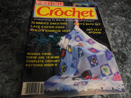 Women&#39;s Circle Crochet Magazine Spring 1985 - £2.31 GBP