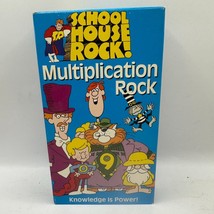School House Rock! VHS Multiplication Rock ABC Video 1995 - $9.50