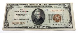 1929 National Currency Note in XF Condition FR #1870-I - $173.25