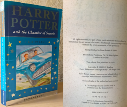 Harry Potter and the Chamber of Secrets, J. K. Rowling, 2002 [First Edition] - £19.38 GBP