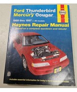 Haynes Repair Manual Book 36086 Ford Thunderbird &amp; Mercury Cougar 1989 -... - €9,78 EUR