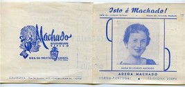 Machado Restaurante Tipico Lisbon Portugal 1955 Brochure Isto e Machado  - $13.86