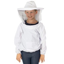 White Sized Beekeeping Suit, Jacket, Pull Over, S With Veil Bee-V105Y - £32.76 GBP