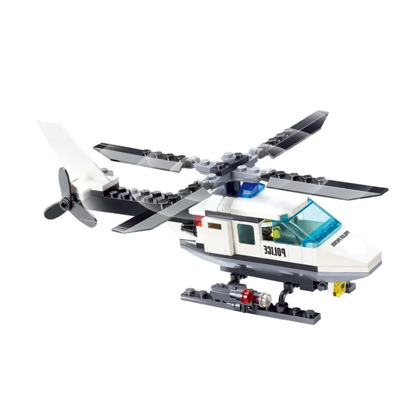 2023 NEW MOC City Plane Super Helicopter Aircraft Famous Building Blocks... - £8.17 GBP
