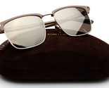 New TOM FORD Hudson-02 TF997-H 52L Pale Gold Sunglasses 55-18-145mm Italy - $210.69