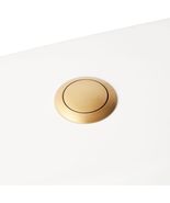 Signature Hardware 478797 Push Button Flush Actuator - Brushed Gold - £18.09 GBP