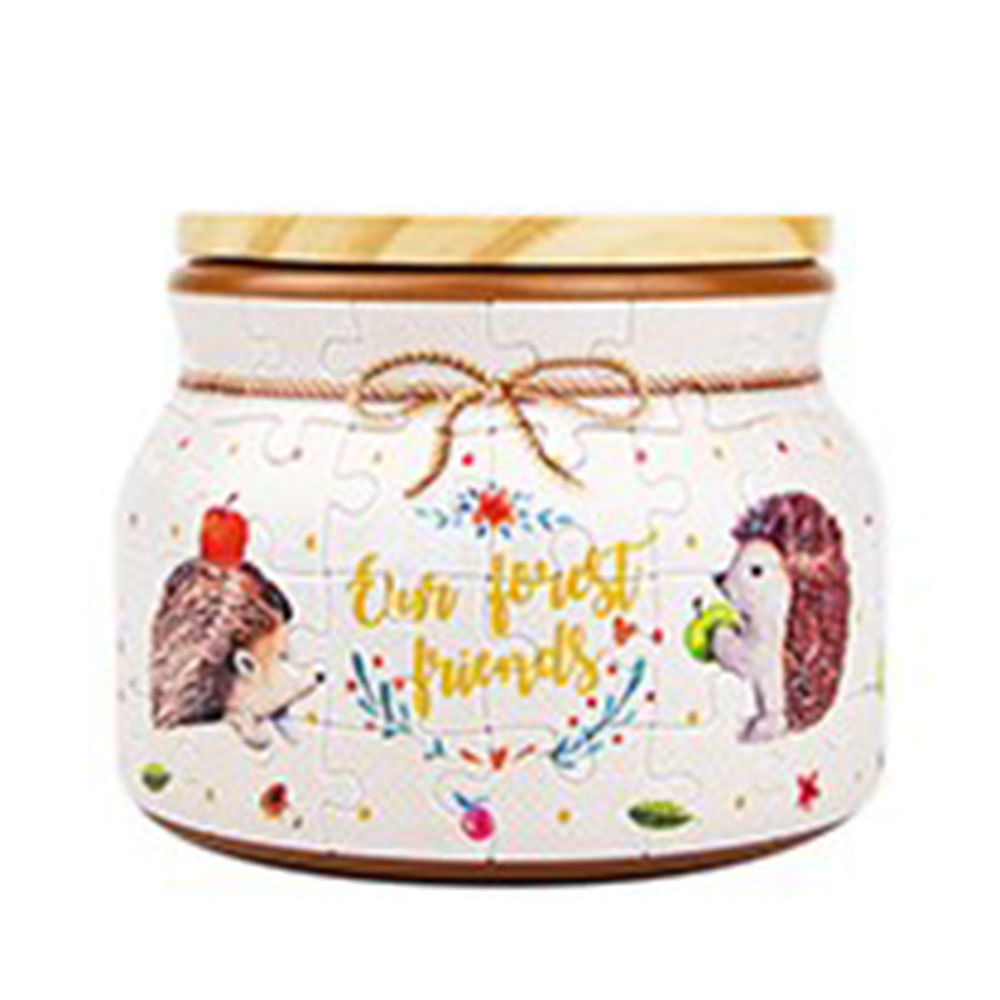 Pintoo Hedgehog &amp; Apple Puzzle Jar 64pcs - $47.53