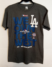LA Dodgers &quot;We Own the West&quot; 2013 NL West Division Champs Small - $16.83