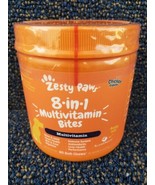 Zesty Paws Multivitamin 8-in-1 Bites Chicken Flavored Soft Chews  90 Ct Exp 2025 - $24.99