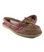 Womens Boat Shoes Size 7 American Eagle Brown Leather - $15.84