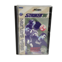 Striker 96 (Sega Saturn, 1996) CIB Case Flaws Tested Works Vintage - $16.17
