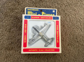 Vintage Bachmann Mini Planes #11 Mustang P-51 - 8311:69 original box - $38.61